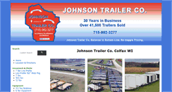 Desktop Screenshot of johnsontrailerco.com